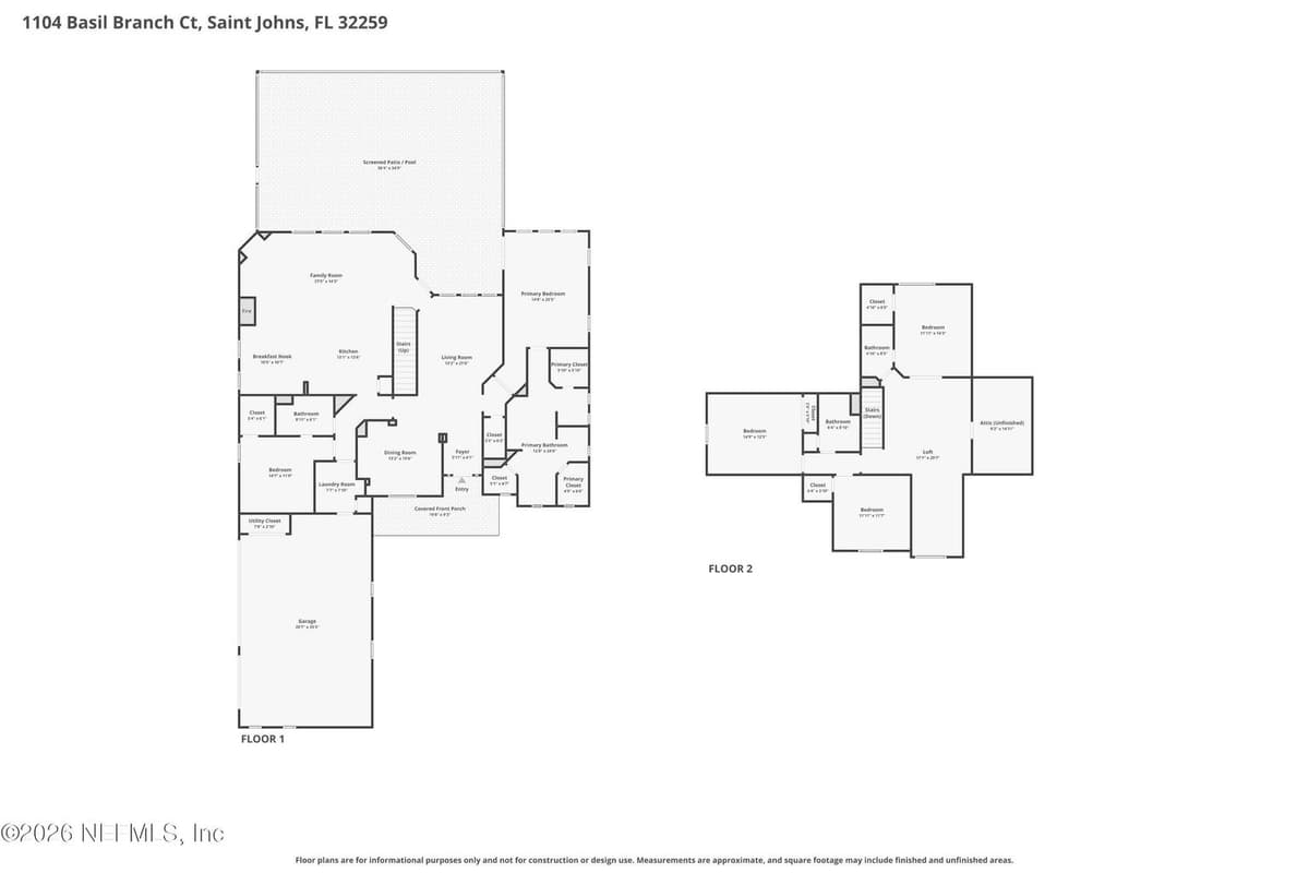 1104 BASIL BRANCH Court, St. Johns, FL 32259, St. Johns, FL - photo 2